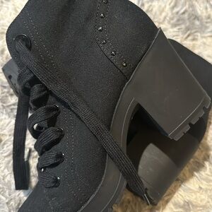 Mix No. 6 Canvas Lace Up Boots